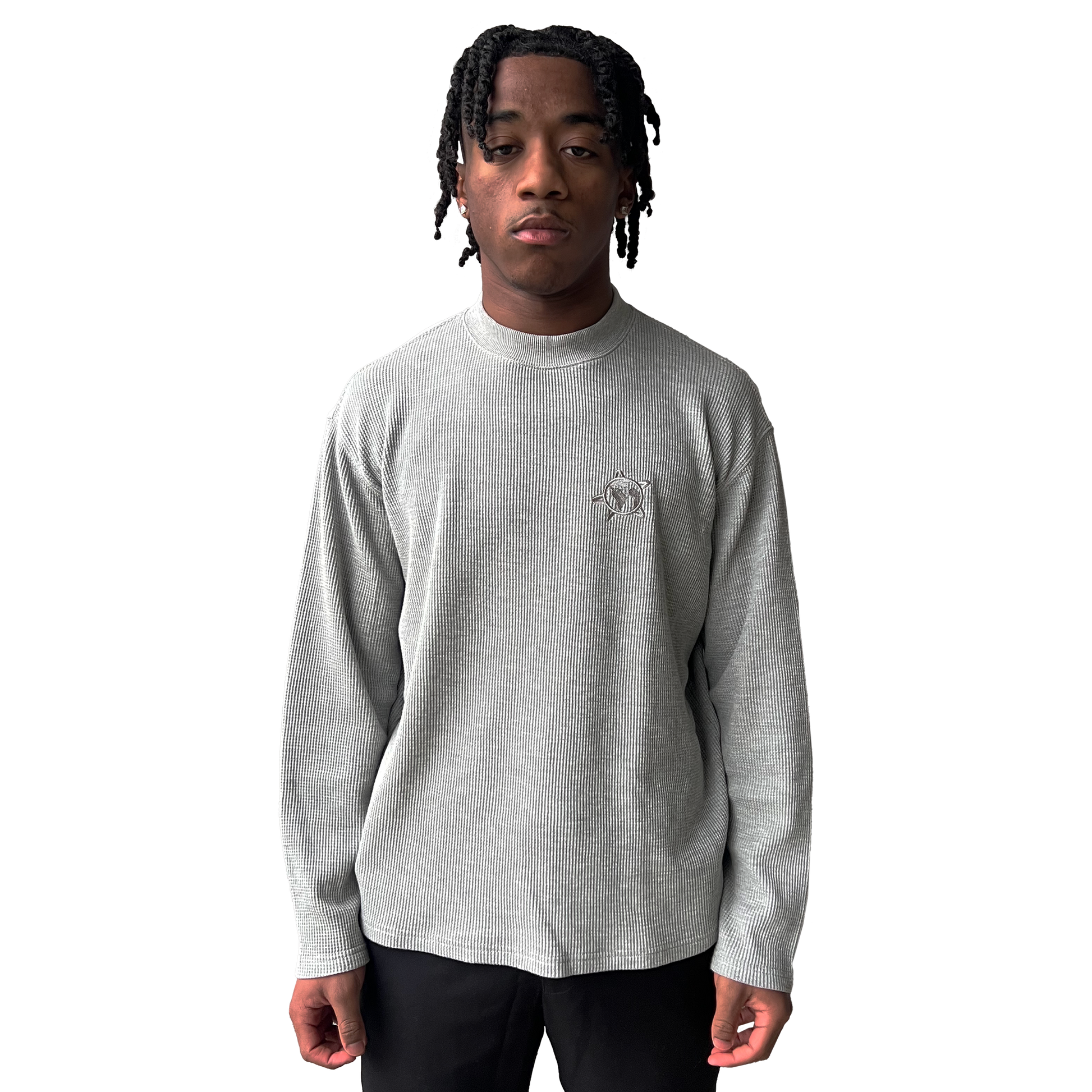 Grey thermal outlet shirt